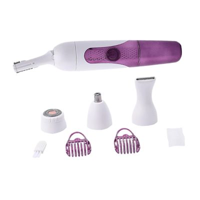 HAKIDZEL Ladies Shaver Rechargeable Eyebrow Hair Remover Facial Hair Trimmer Cordless Clippers for Women
