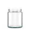 100 Pack  5oz Straight Sided Clear Glass Jars with 50/400 Thread  Smell Resistant, Air Resistant, BPA Free Bulk Packaging for Food, Cosmetics, Health Products, & More view 1