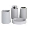 DUYHBAWRS Bathroom Supplies Bathroom Kit Bathroom Set Toothbrush Cup Holder Soap Box(Black) view 1