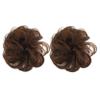 Didiseaon 2pcs Natural Messy Bun Hair Pieces for Women Synthetic Hair Bun Extensions Easy to Use for Updo Styles view 1