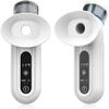 2PCS Eye Steamer, Steam Therapy Wand, Nano Eye Mist Steam Sprayer for Relief Dry Eye, Heated Eye Treatment, Portable Eye Steamer Moisturizer Soother, Mini Rechargeable Eye Mist Sprayer, (White*2) view 1