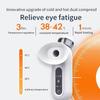2PCS Eye Steamer, Steam Therapy Wand, Nano Eye Mist Steam Sprayer for Relief Dry Eye, Heated Eye Treatment, Portable Eye Steamer Moisturizer Soother, Mini Rechargeable Eye Mist Sprayer, (White*2) view 3