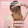 Bundle of MONDAY HAIRCARE Repair Shampoo and Conditioner Set 12oz + MONDAY HAIRCARE Moisture Body Wash 27oz + Monday Repair Leave-in Conditioner 5 Oz Dual Pack view 2