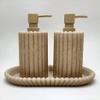 DUYHBAWRS Resin Bathroom Four Piece Toothbrush Rack Bathroom Bathroom Set Wash Gargle Set view 3