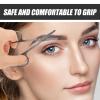 Didiseaon 2pcs Scissors Stainless Steel Rounded Head Scissors Eyebrow Nose Hair Facial Hair for Men view 3
