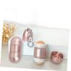 PartyKindom Practical Oil-Absorbing Volcanic Stone Facial Massager for Oily Skin Compact Dual-Head Blotting Tool for Makeup Touch-ups Anytime Anywhere view 4