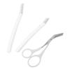 WRITWAA 1set Eyebrow Grooming Kit for Beginners Includes Brow Scissors Comb Eyebrow Trimmer and Safe Easy to Use for Men and Women view 1