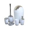 DUYHBAWRS Guest House Guest Room Bathroom Kit Toothbrush Holder Soap Box Lotion Bottle(E) view 1