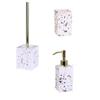 DUYHBAWRS Wash Suit Emulsion Bottle Toilet Brush Gargle Cup Three-Piece Bathroom Supplies view 1