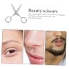 Didiseaon Precision Round Head Nose Hair Scissors Eyebrow Trimmer Small Beauty Scissors Stainless Steel for Women view 3