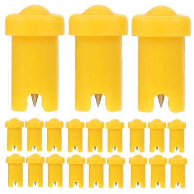 Healeved 100pcs Eyelash Bottle Blocking Needle Eyelash Glue Nozzle Pin Lash Tite Adhesive Glue Bottle Accessory Nozzle Noodles