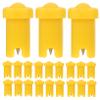 Healeved 100pcs Eyelash Bottle Blocking Needle Eyelash Glue Nozzle Pin Lash Tite Adhesive Glue Bottle Accessory Nozzle Noodles view 1