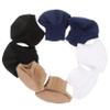 Beaupretty 4pairs Moisturizing Heel Socks of Toeless Gel Covers for Cracked Heels Washable and Reusable Foot Protectors Skin Tone for view 1