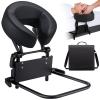 Home Mattress Top Massage Kit, Universal Massage Headrest for Bed, Adjustable Height up to 14.5", Deluxe Face Cradle Face Down Pillow, Home SPA Face Cushion Support Bracket with Portable Storage Bag view 1