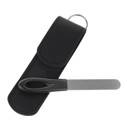 AUTSUPPL 1set Stainless Steel Grinder Nail Files Metal Nail Files Cuticle Tools Boards Manicure Tools