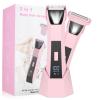 2-in-1 Bikini Trimmer for Women - Electric Razor & Pubic Hair Shaver with LED Light & Display, IPX7 Waterproof, USB-C Fast Charge, Travel Lock, Ceramic Blades for Body/Underarm/Leg, Painless Grooming view 1