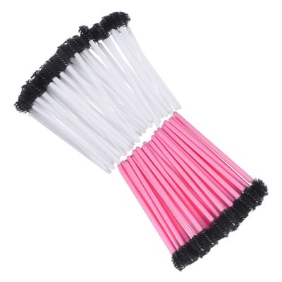 CALLARON 100pcs Disposable Eyelash Mascara Brush for Lash Extension Lash Spoolies Eyebrows Makeup Tools