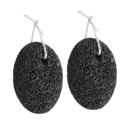 Beaupretty 2pcs Natural Pumice Stone for Foot Grinder Dead Skin Removal Remover Foot Care Tools Set