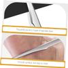 DEARMAMY 3pcs Multi-Functional Pedicure Tool Foot Scraper Nail Care Tools Cuticle Remover view 3