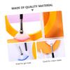VICASKY 8pcs Long Handle Face Mask Brush Set Fan-shaped Makeup Applicator for Easy Application view 3