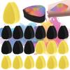 20 Pcs Face Paint Sponge, High Density Painting Supplies Petal Face Paintings Sponge Droplets Makeup Paint Sponges for Adults Art Work and Body Painting Tear Drop Halloween Christmas view 1