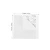 AUTSUPPL 20sheets Hair Perm Paper Wraps Perm Sheets for Salon Barber Hairdressing Insulation Cotton view 2