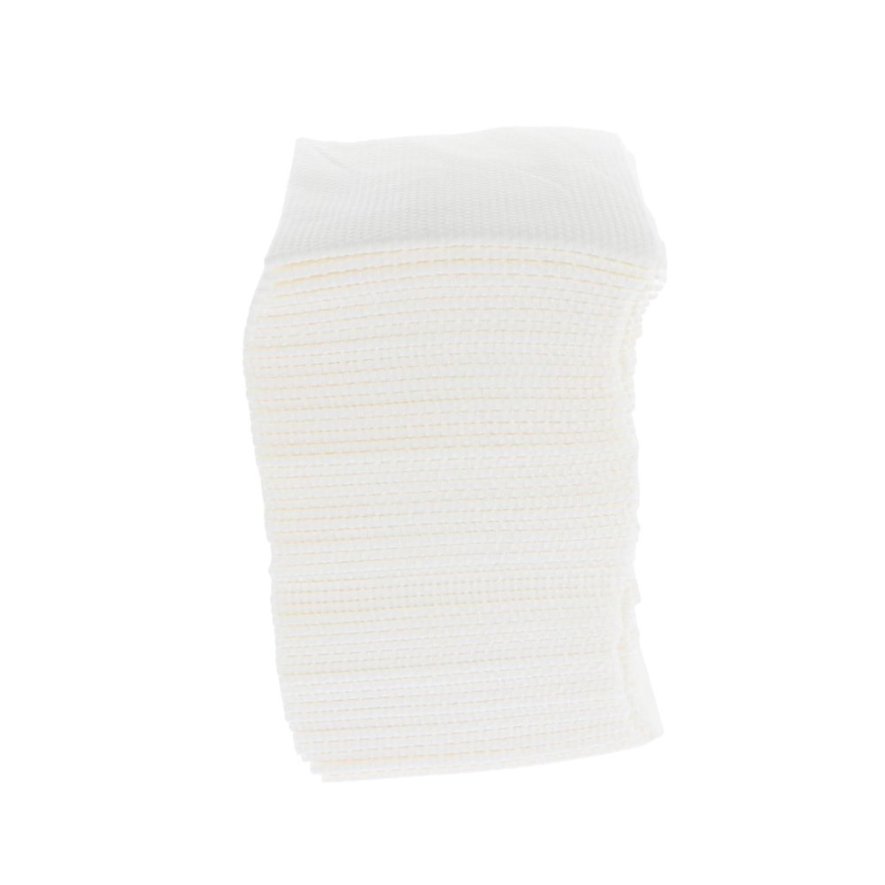 Beaupretty 100pcs Microfiber Drying Towel Hair Towels for Women Disposable Salon Foldable Design for Travel Facial Cleaning