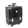 LSSOAZZVVN Aluminum Alloy Cosmetic Case Trolley with Wheel Beauty Vanity Case Salon Toolbox Multi-Layer Nail Storage Box (2) view 1