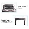 LSSOAZZVVN Aluminum Alloy Cosmetic Case Trolley with Wheel Beauty Vanity Case Salon Toolbox Multi-Layer Nail Storage Box (2) view 2