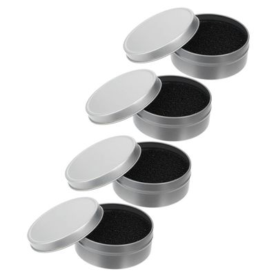 VICASKY 4sets Makeup Brush Cleaning Tool Beauty Sponge Cleaner Activated Carbon Sponge Makeup Supply