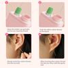 Ear Piercing Cleaning Kit, Disposable Aftercare Cleaner, Ear Piercing Hole Cleaner Floss Kit with 240PCS Earpiercing Hole Cleaner Floss (Orange 1pcs) view 3