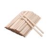 200/500/1000pcs Wood Craft Sticks Eyebrow Waxing Sticks Small Face Wax Spatulas Applicator Popsicle Sticks for Crafts,Coffee Stirrer Stick,DIY Wood Crafts for Home Art Projects (140 * 6 * 1.3mm) view 2