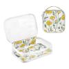 2 Pack Clear Decorative Mens Toiletry Travel TSA Approved Buttercup Simple Line Art Cartoon Style Multifunctional Makeup Brush Bag Shaving Essentials Bolsa de maquillaje view 3