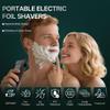 Electric Razor for Men Face,2 Adjustable Speeds Foil Shavers for Men for Beard/Face Beard Trimmer Waterproof Wet & Dry with 3 Floating Blade LED Display USB-C Fast Rechargeable for Travel Home view 2