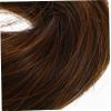 AUTSUPPL 2pcs Donut Hair Bun Holders Natural Look Hair Extensions Scrunchies for Women and Girls Easy to Use Synthetic Hairpieces Light Brown view 3