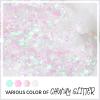 DAGEDA Iridescent Body Glitter Gel, Holographic Face Glitter Body Gel Rave Party Accessories, Chunky Glitters for Face Hair Nails, Cosmetic Laser Powder Festival Sequins Paint Makeup view 4