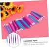 Beaupretty 72pcs Cuticle Nail Pusher and Cleaning Sticks Plastic Manicure Tools for Nail Salons and Home Use Supplies for Clean and Beautiful view 3