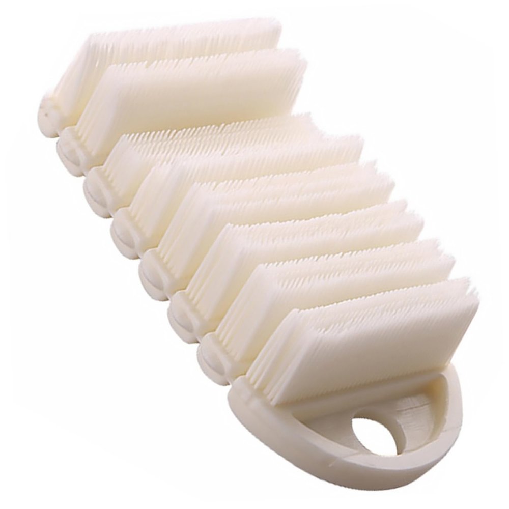 Beaupretty Nail Cleaning Brush Soft Bristle Fingernail Scrub for Dust Removal Gentle Skin Portable Manicure Tool for Healthy Nails and Hands for Home Travel