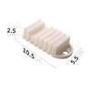 Beaupretty Nail Cleaning Brush Soft Bristle Fingernail Scrub for Dust Removal Gentle Skin Portable Manicure Tool for Healthy Nails and Hands for Home Travel view 2