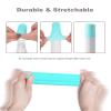 9 Pack Silicone Bottle Covers for Traveling, Airplane Travel Essentials for Women, Beach Vacation and Cruise Ship Travel Accessories, Travel Size Toiletries, Must Haves, Leak Proof view 4