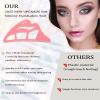 NFAMRZCAR 2PC Eyeshadow Stencil 2025 New 5 in 1 Silicone Eyeshadow Tool,Reusable Eye Makeup Aid Stencils,Eye Makeup Aid, for Make Up Beginners&Women (Pink) view 2