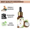 AOS Products 100% Pure and Natural Virgin Liquid Coconut Carrier Oil - Moisturizing, Lightweight and Deeply Nourishing - Promotes Healthy, Softer Skin & Hair - Hydrating - 1.01 oz/30Ml view 4