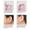 Ear Piercing Cleaning Kit, 240PCS Ear Piercing Hole Cleaner Floss & 15ml Cleaning Solution, Disposable Aftercare Cleaner, Solution for Women Men (yellow) view 3