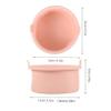 AUTSUPPL Non-stick Melting Bowl Silicone Wax Bowl for Hair Removal High-temperature Resistant Easy to Clean Practical for Home Salon Use view 2