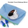FJWKLRBV Musical Instrument Guitar Compact Mirror Portable Makeup Mirror 1x/2x Pocket Mirrors Adjustable Hand Held Mirrors for Purse, Pocket,Travel Daily Use view 3