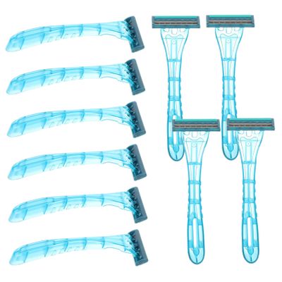 HONMEET 20pcs Men Women Disposable Razors Hair Remover for Face Travel Shaver Supply