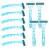 HONMEET 20pcs Men Women Disposable Razors Hair Remover for Face Travel Shaver Supply view 1