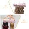 ELAYARD Hair Extension Holder Multi-layer Hanger for Styling Washing and Drying Soft Silicone Rack for Home and Salon Use No Drill Wall Mount Space-saving Organizer view 3