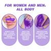 Brazilian Wax Beads 0.6lb for Sensitive Skin, Lavender Scented Hard Wax Beans for Coarse and Fine Hair Removal on Face, Bikini, Body, Professional Stripless Salon & Home Kit Refill view 3
