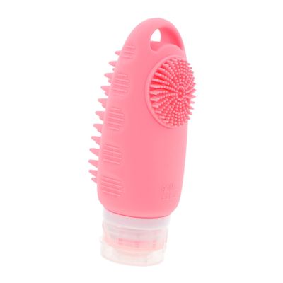 MERRYHAPY Reusable Silicone Travel Bottles for Toiletries Portable Shampoo Containers Squeezable Bottles for Hair Oil Body Wash and Lotion Compact and Durable Travel Accessories